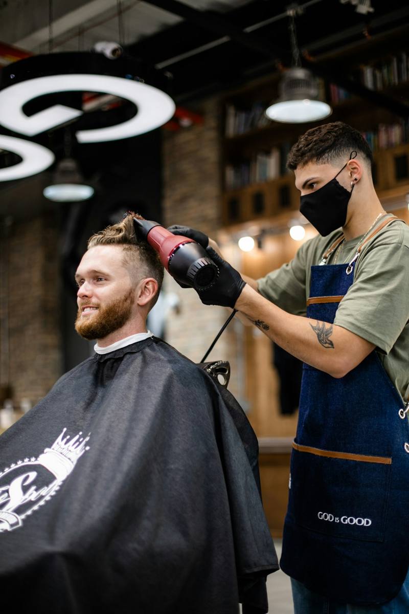 Corte e barba